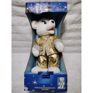 Elvis Presley E.P.E. Official Product 16 inch Plush Collectinle Bear Authentic